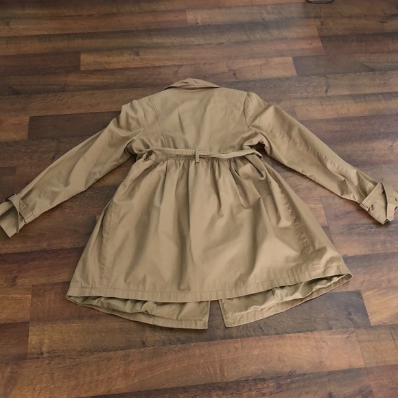 Camel colored maternity coat - Picture 5 of 6